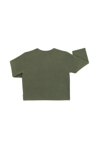 Bonds Kids Teddy Fleece Jacket - Hiker Green