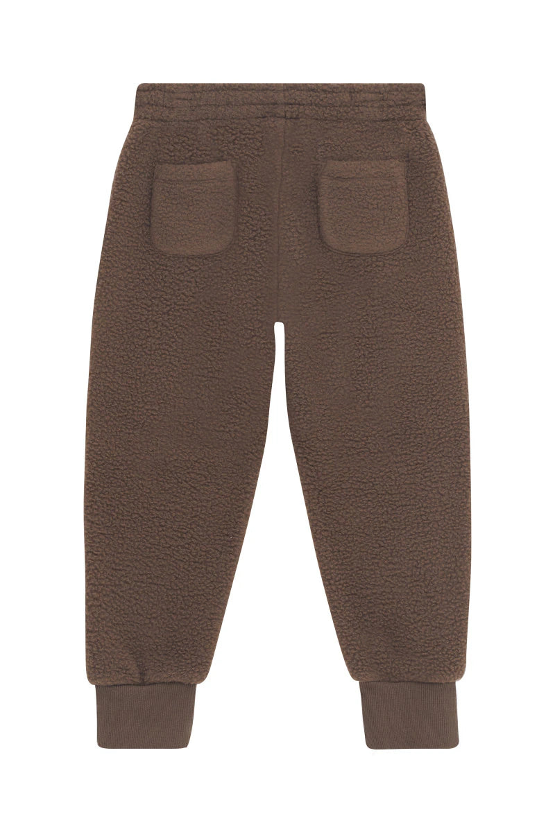 Bonds Kids Teddy Fleece Trackie - Truffle