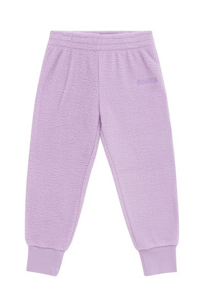 Bonds Kids Teddy Fleece Trackie - Cotton Purple Pansy