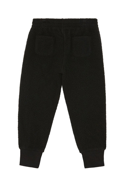 Bonds Kids Teddy Fleece Trackie - Nu Black
