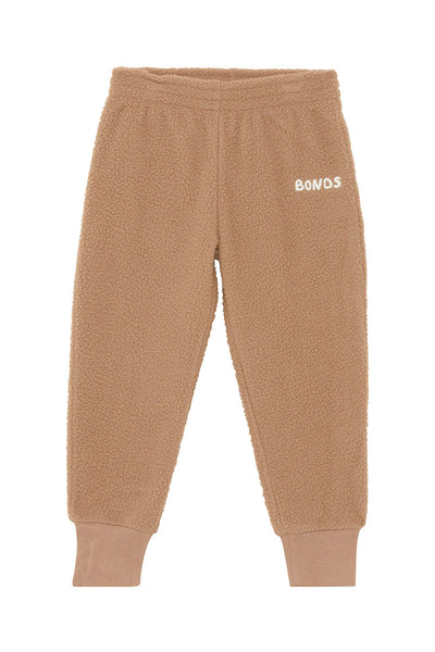 Bonds Kids Teddy Fleece Trackie - Almond Latte