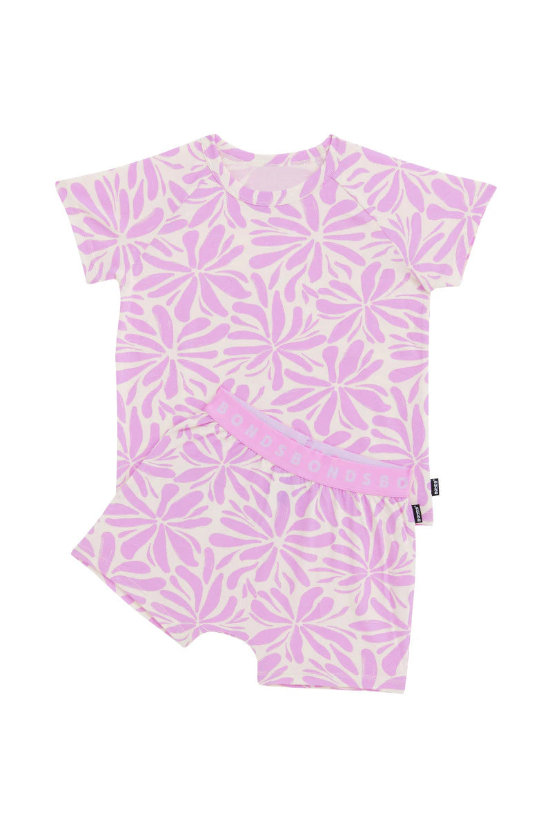 Bonds Kids Tee Sleep Set - Blooming Dreams