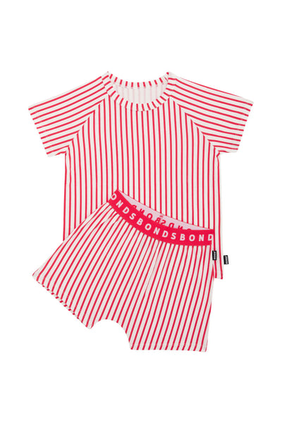 Bonds Kids Tee Sleep Set - Heritage Stripe