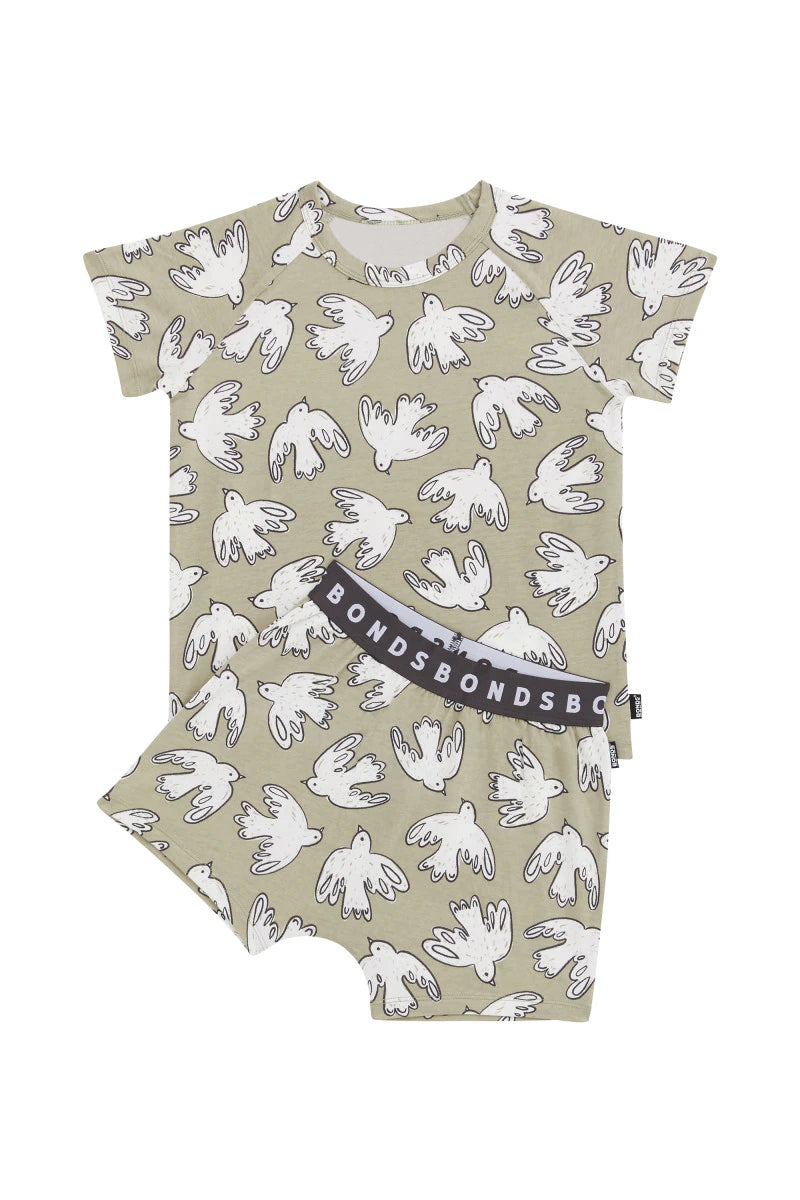 Bonds Kids Tee Sleep Set - Soaring Crayon Sky