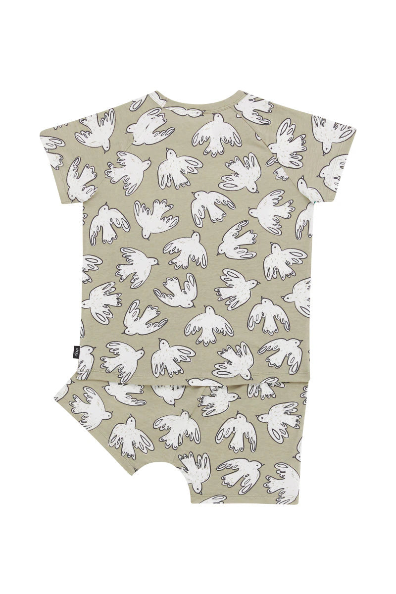 Bonds Kids Tee Sleep Set - Soaring Crayon Sky