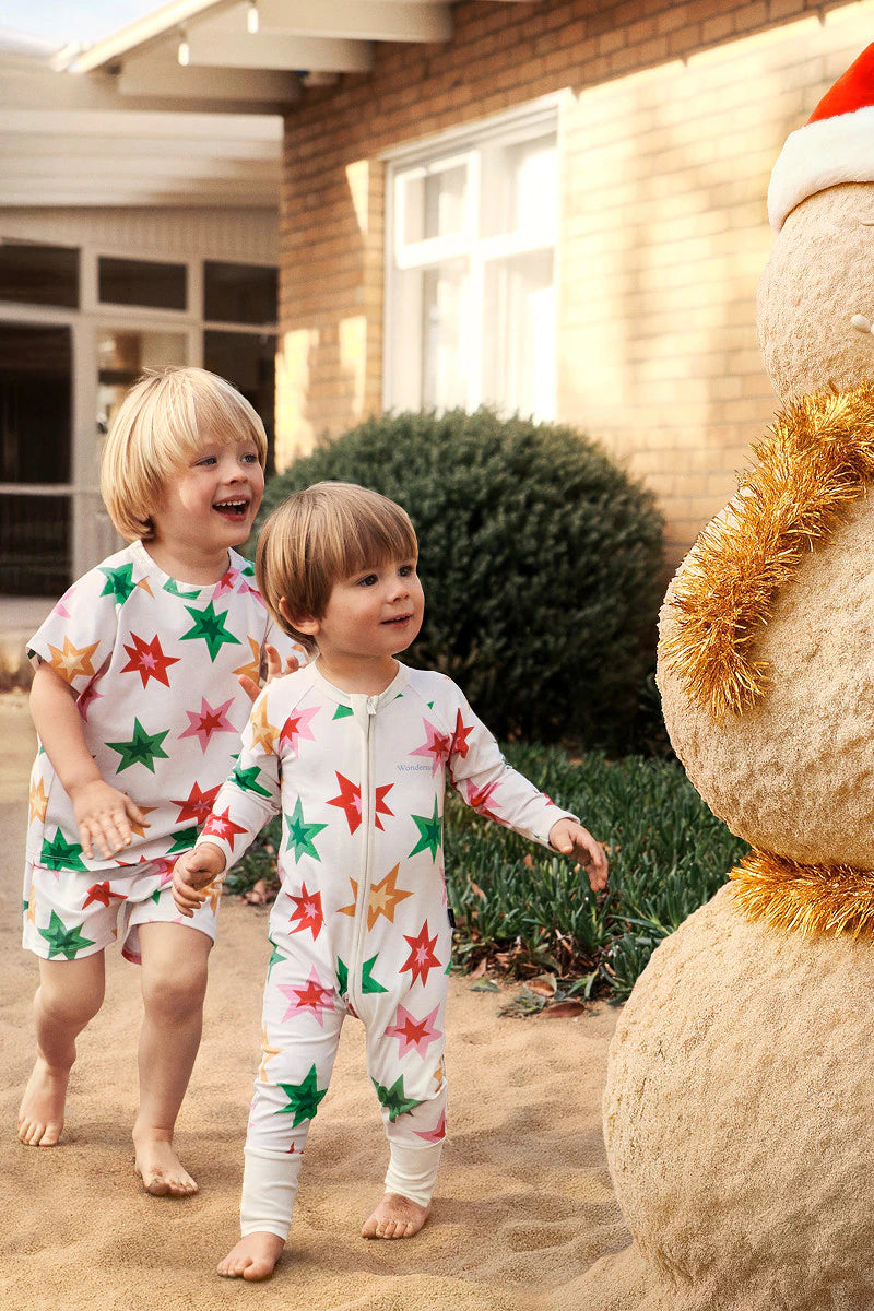 Bonds Kids Tee Sleep Set - Bonds Fairy Lights Vanilla