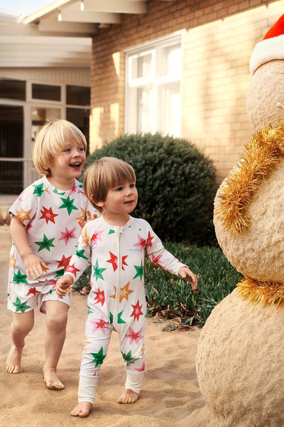 Bonds Kids Tee Sleep Set - Bonds Fairy Lights Vanilla