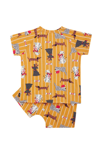 Bonds Kids Tee Sleep Set - Puppies For Christmas