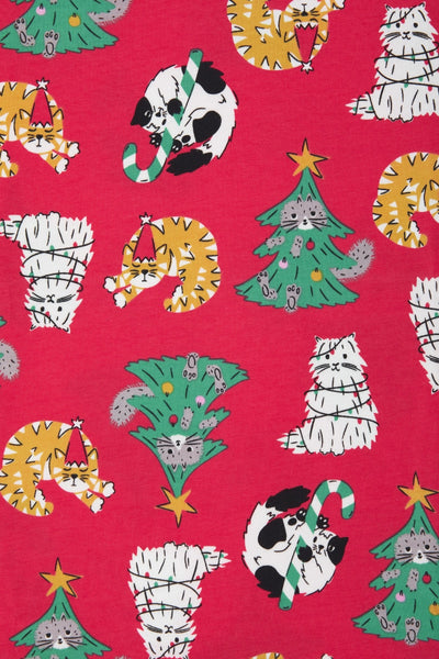 Bonds Kids Tee Sleep Set - Kittens For Christmas