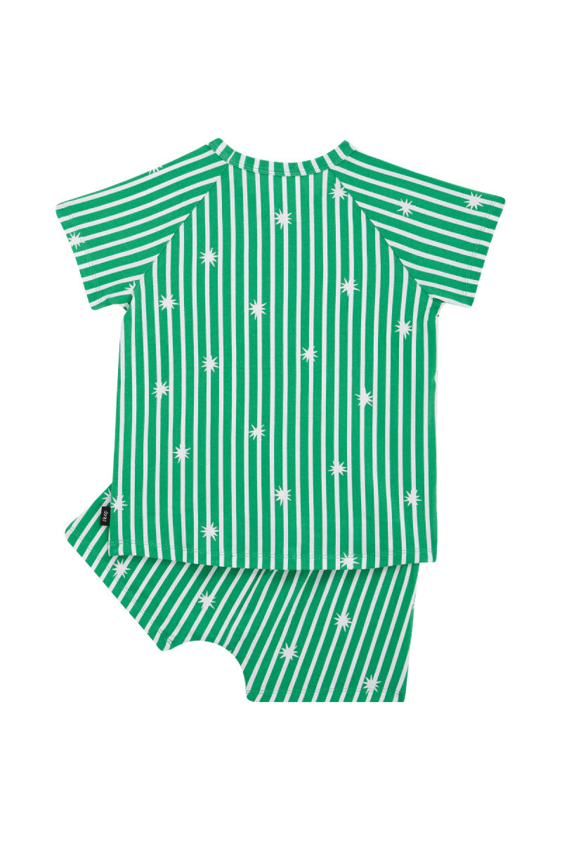 Bonds Kids Tee Sleep Set - Wrapping Paper Stripe