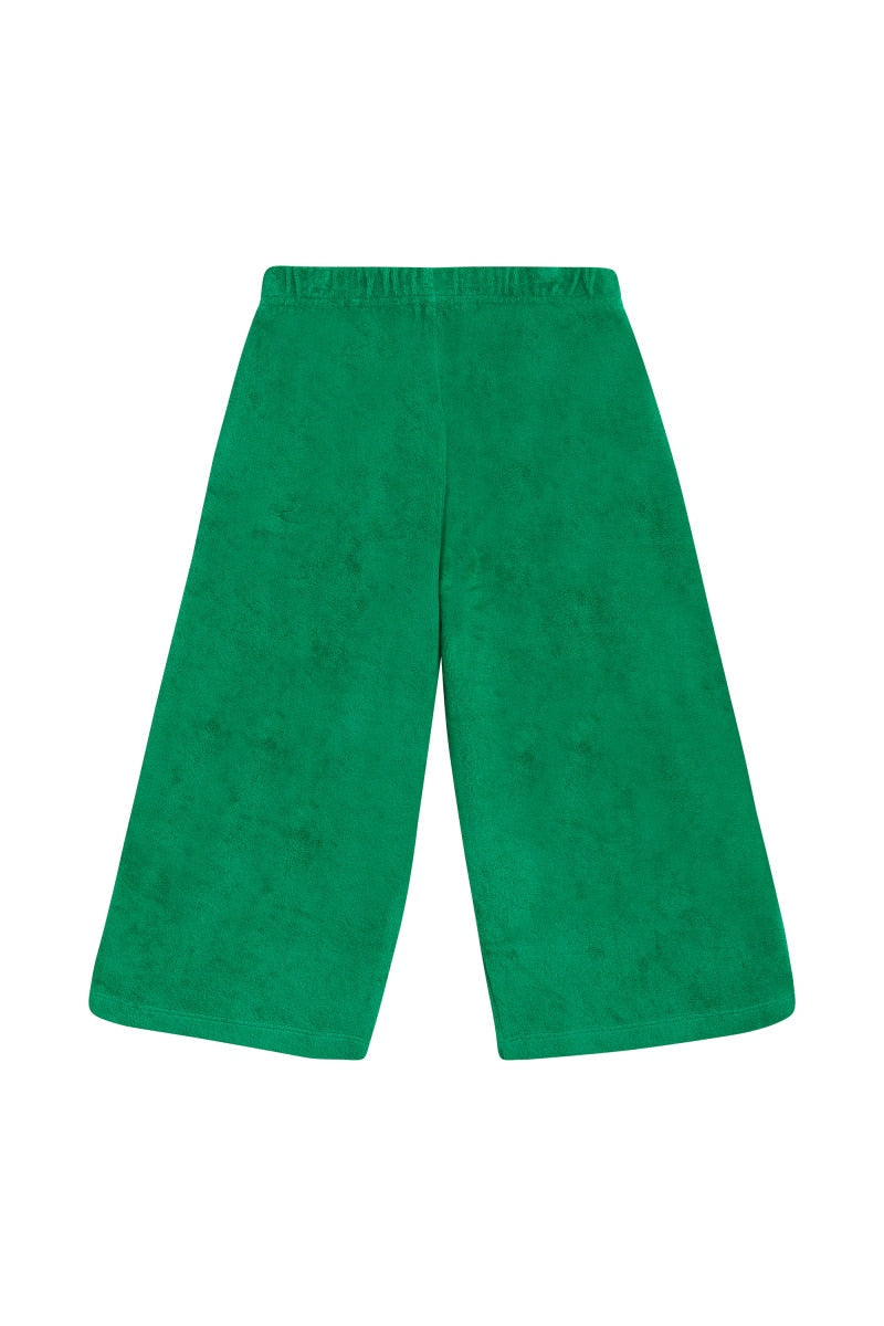Bonds Kids Terry Toweling Wide Leg Pant - Frog