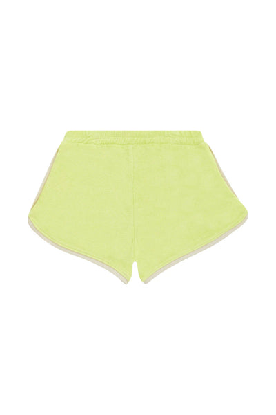 Bonds Kids Terry Towelling Short - Lemon Tea Tree