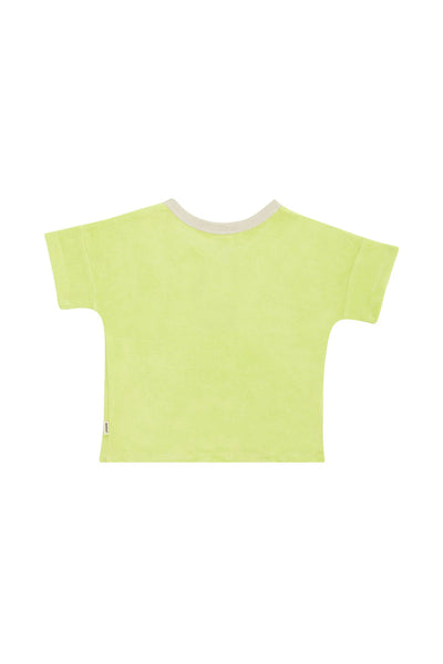Bonds Kids Terry Towelling Tee - Lemon Tea Tree