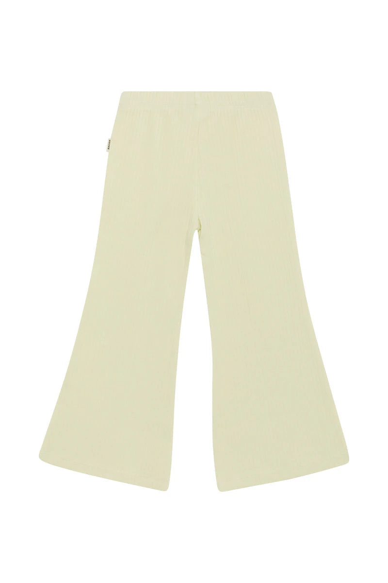 Bonds Kids Wide Rib Flare Pant - Post Yellow