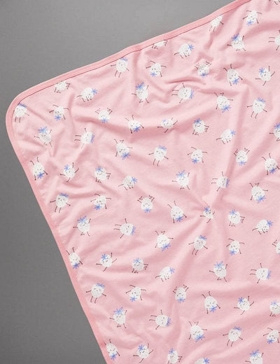 Little Green & Co Jersey Wrap - Strawberry Yoga - Outlet Shop For Kids