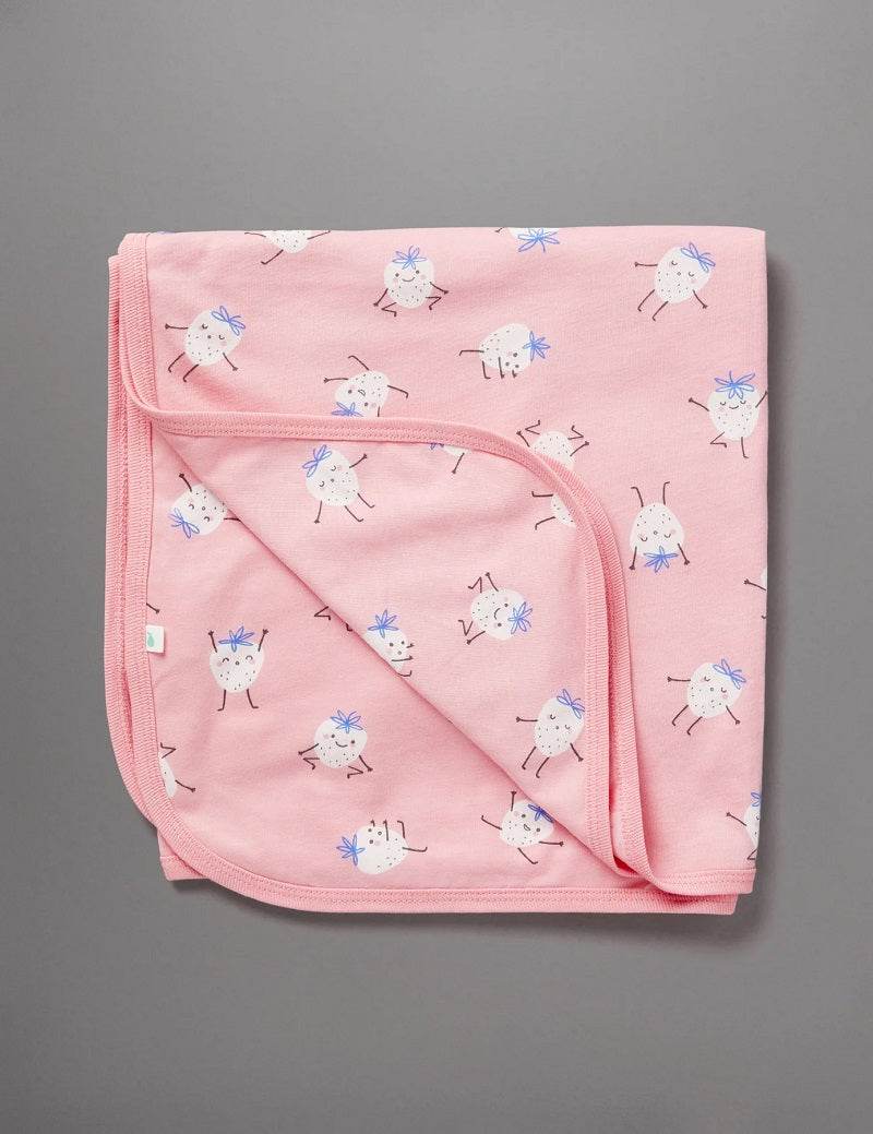 Little Green & Co Jersey Wrap - Strawberry Yoga - Outlet Shop For Kids