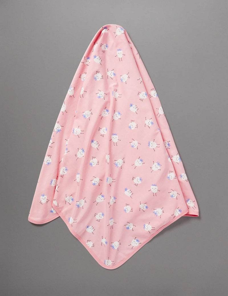 Little Green & Co Jersey Wrap - Strawberry Yoga - Outlet Shop For Kids