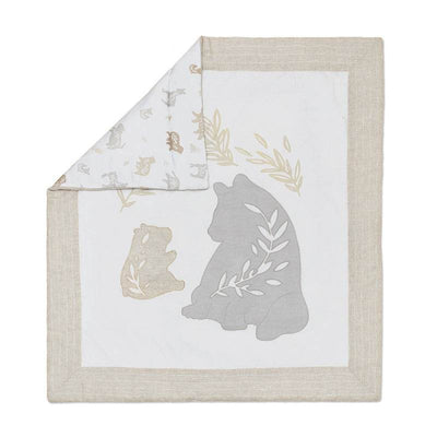 Living Textiles 4 Piece Nursery Set - Bosco Bear - Outlet Shop For Kids