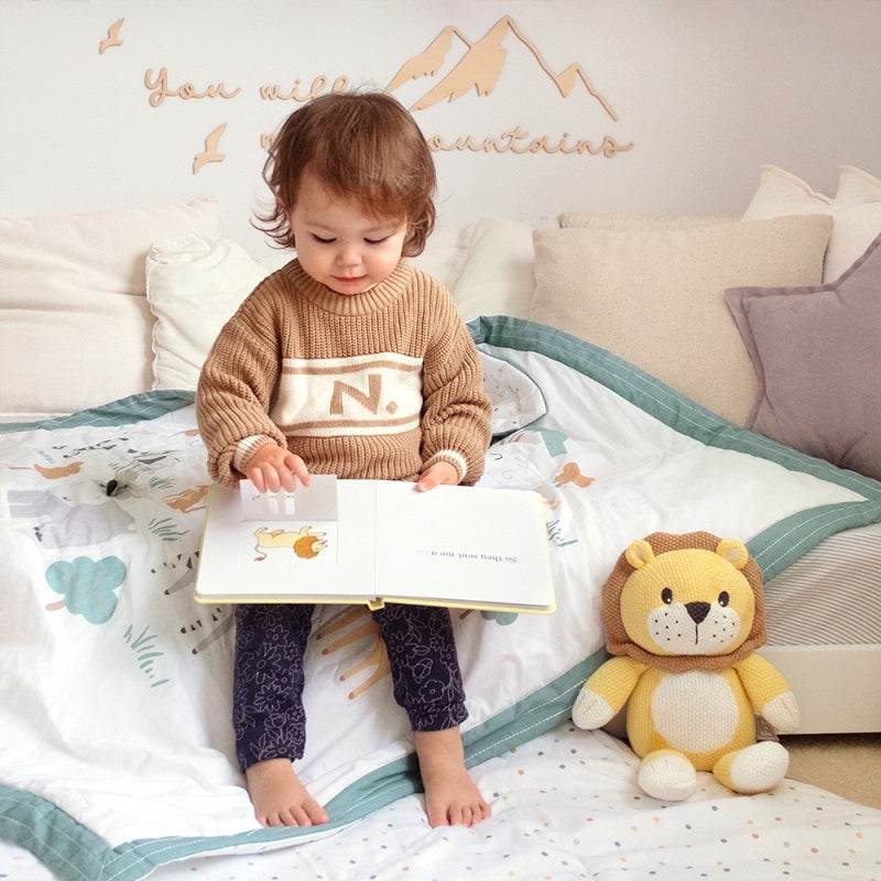 Living Textiles 4 Piece Nursery Set - Day at the Zoo - Outlet Shop For Kids
