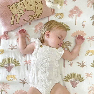 Living Textiles 4 Piece Nursery Set - Tropical Mia - Outlet Shop For Kids