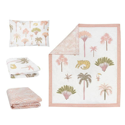 Living Textiles 4 Piece Nursery Set - Tropical Mia - Outlet Shop For Kids