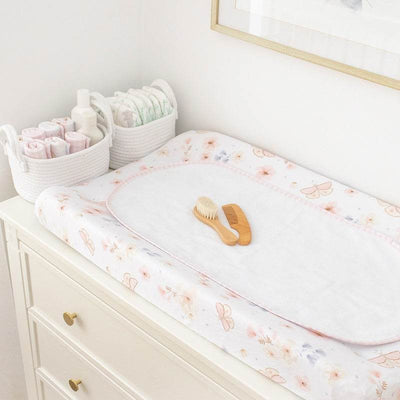 Living Textiles Change Mat Cover and Liner - Butterfly Garden - Outlet Shop For Kids