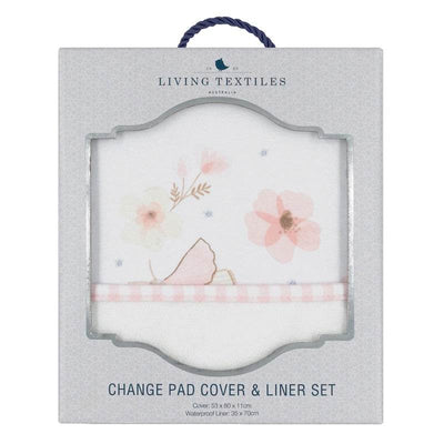 Living Textiles Change Mat Cover and Liner - Butterfly Garden - Outlet Shop For Kids