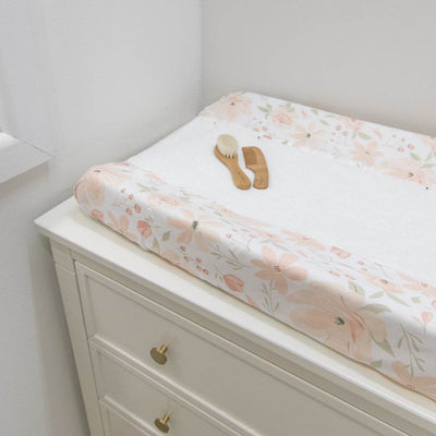 Living Textiles Change Pad Cover - Meadow - Outlet Shop For Kids