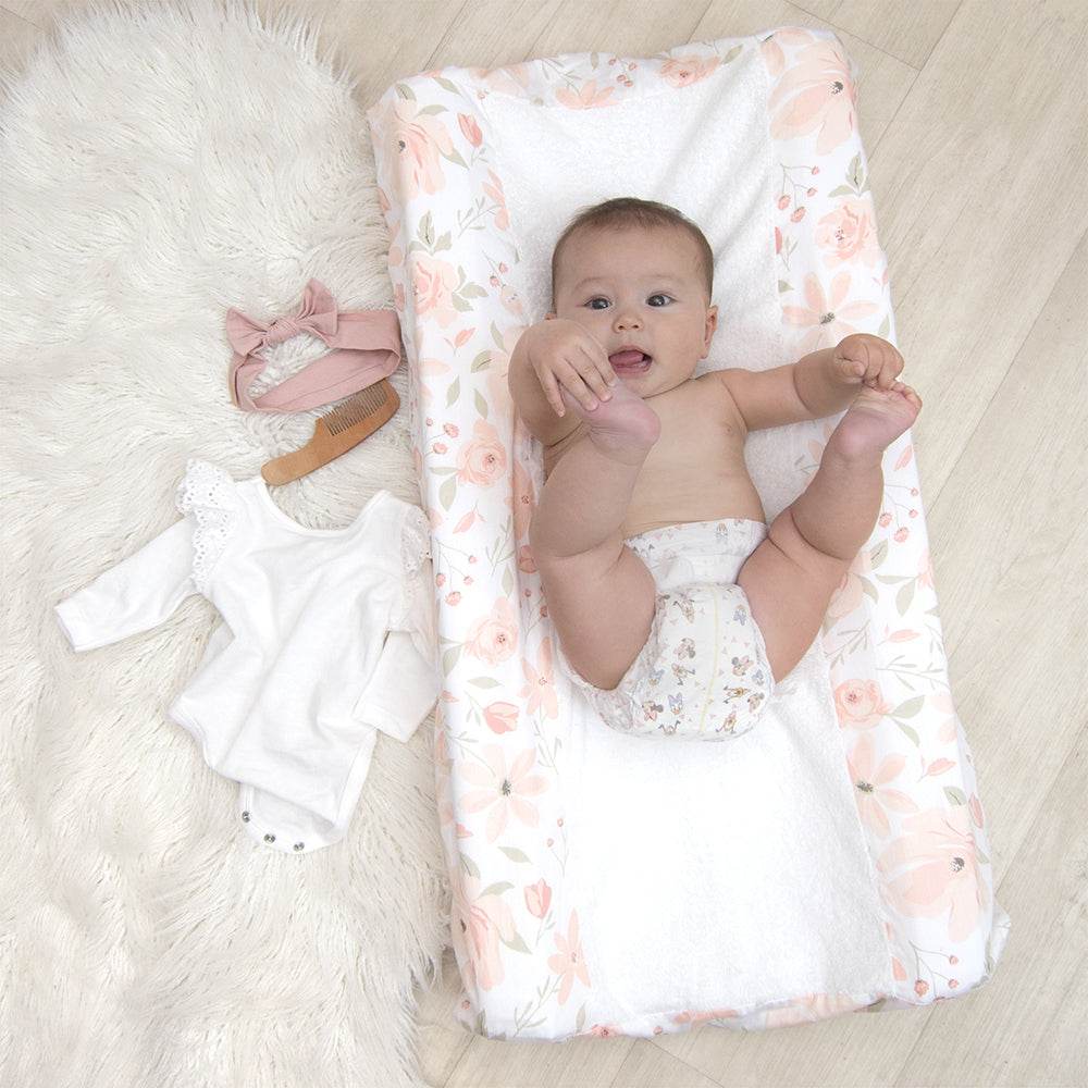 Living Textiles Change Pad Cover - Meadow - Outlet Shop For Kids