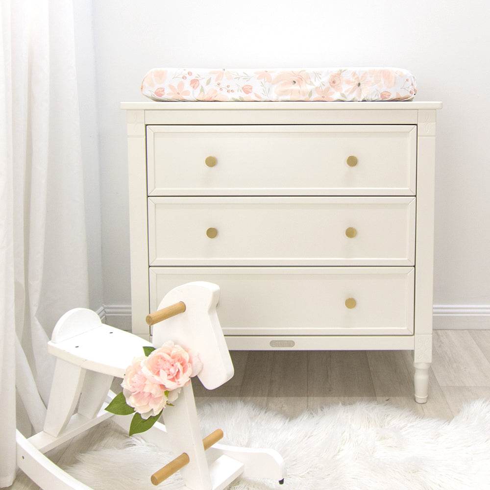 Living Textiles Change Pad Cover - Meadow - Outlet Shop For Kids