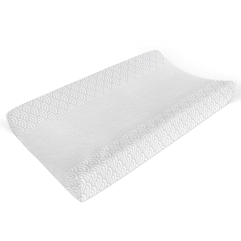 Living Textiles Change Pad Cover - Oceania Waves - Outlet Shop For Kids
