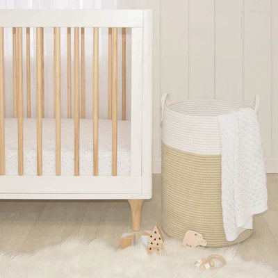 Living Textiles Cotton Rope Hamper - Natural - Outlet Shop For Kids