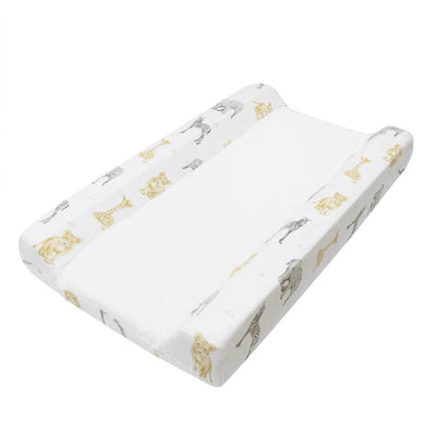 Living Textiles Jersey Change Mat Cover/Towelling Savanna Babies - Outlet Shop For Kids