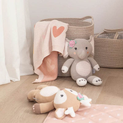 Living Textiles Whimsical Toy - Ella the Elephant - Outlet Shop For Kids