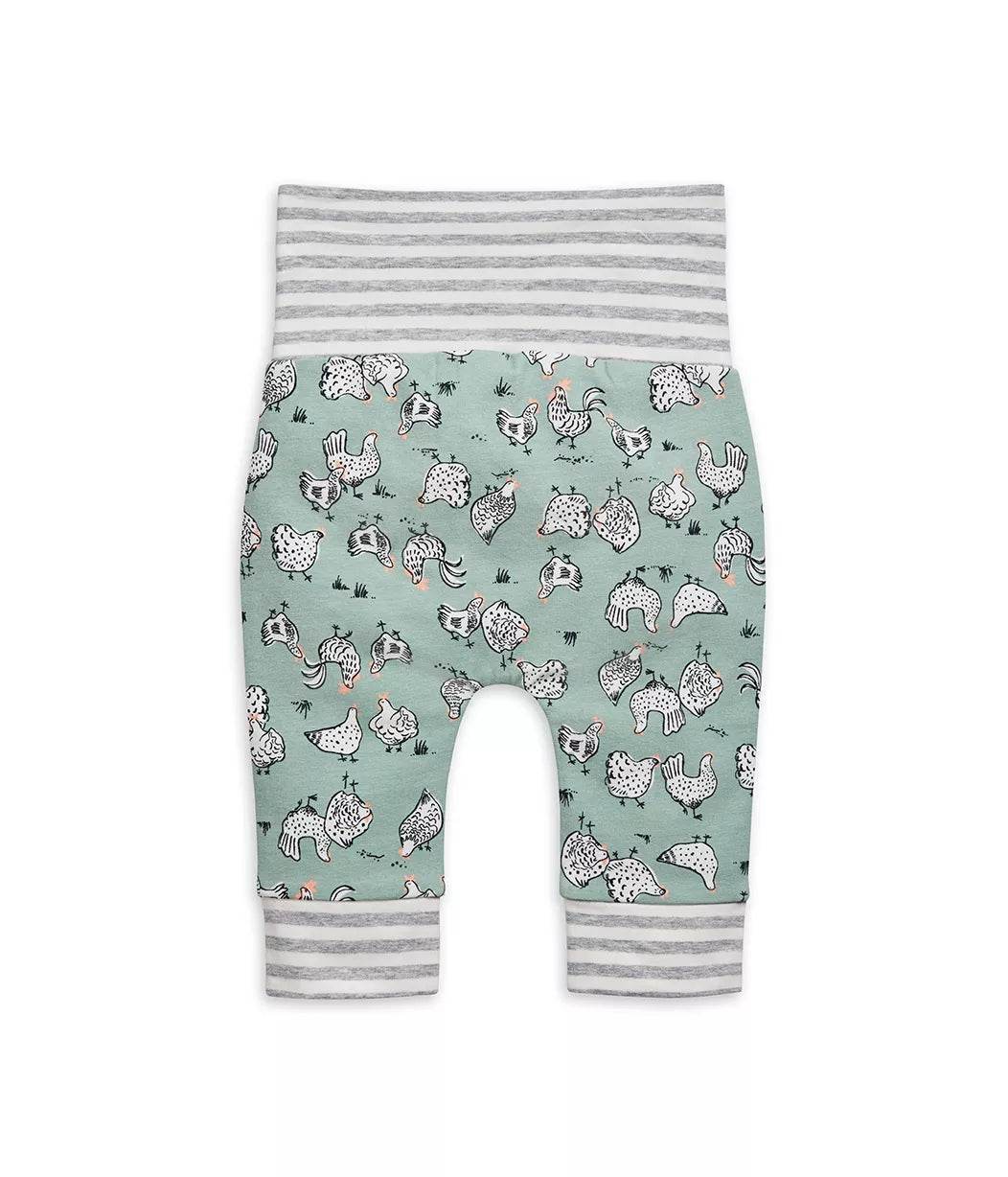 Love To Dream Cotton Leggings - Chicken Run Olive - Outlet Shop For Kids