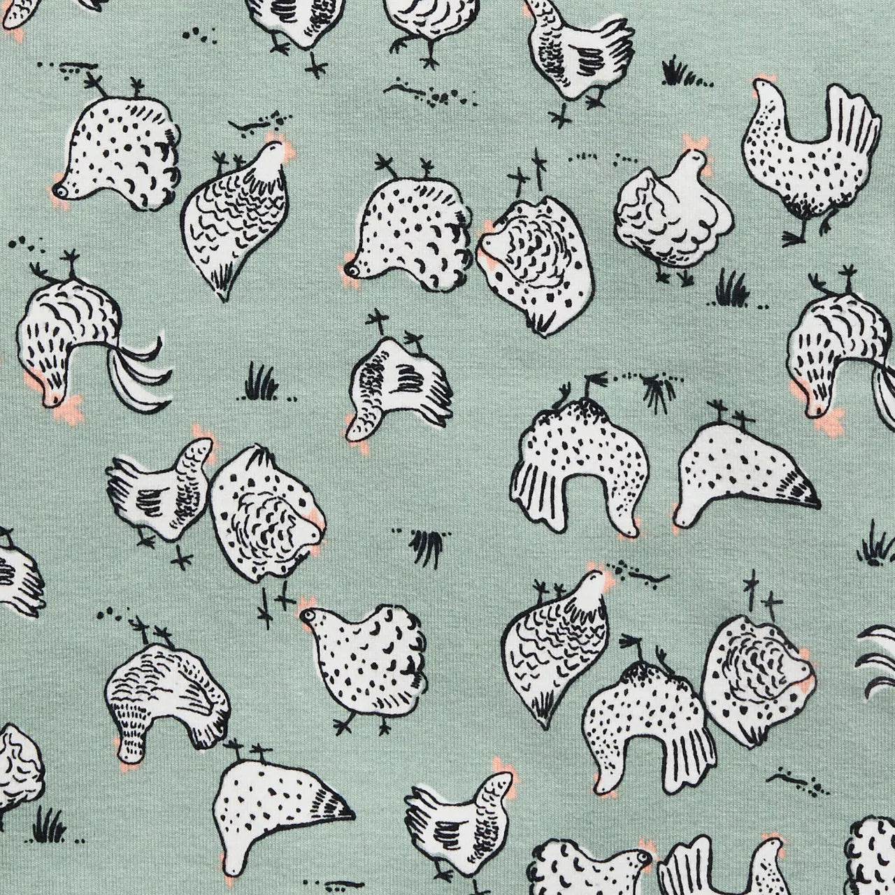 Love To Dream Cotton Leggings - Chicken Run Olive - Outlet Shop For Kids
