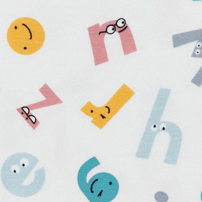 Love To Dream Ecovero Leggings - White Alphabet Soup - Outlet Shop For Kids