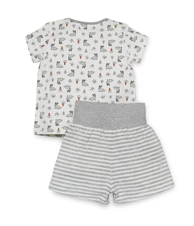 Love To Dream Kids Pyjama Set Short Sleeve - Bunny - Outlet Shop For Kids