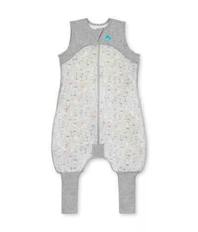 Love To Dream Sleep Suit Organic Cotton 0.2 TOG - Seagulls Grey - Outlet Shop For Kids