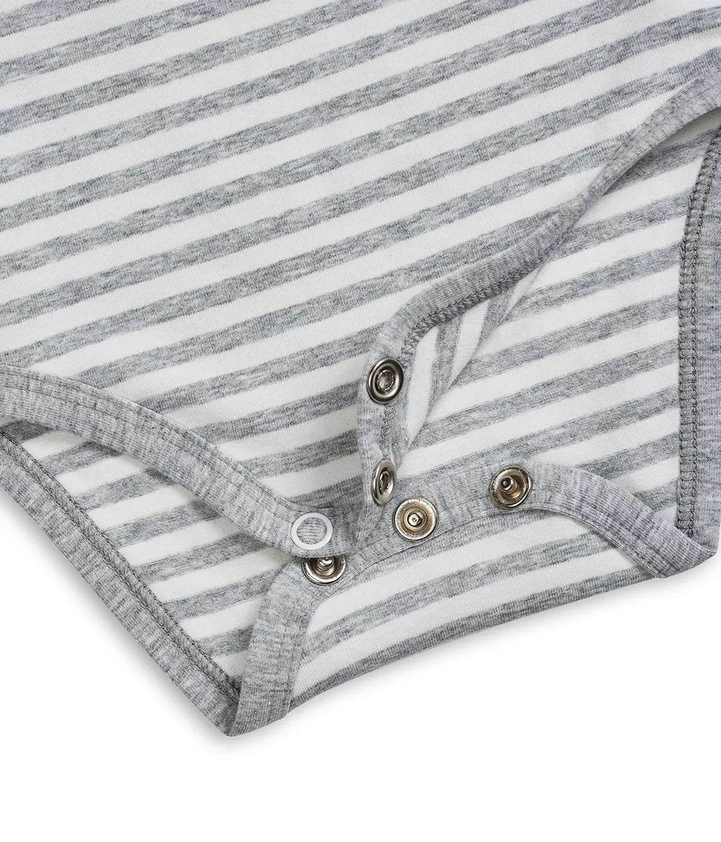 Love To Dream Sleeveless Bodysuit - Grey Stripe - Outlet Shop For Kids