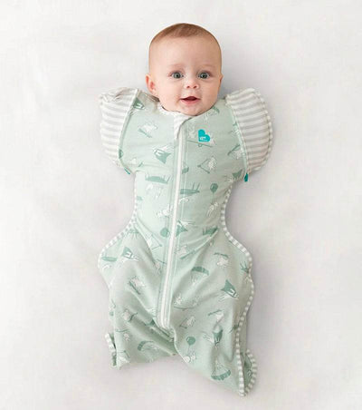 Love To Dream Swaddle Up™ Transition Bag 0.2 TOG - Olive Daredevil - Outlet Shop For Kids