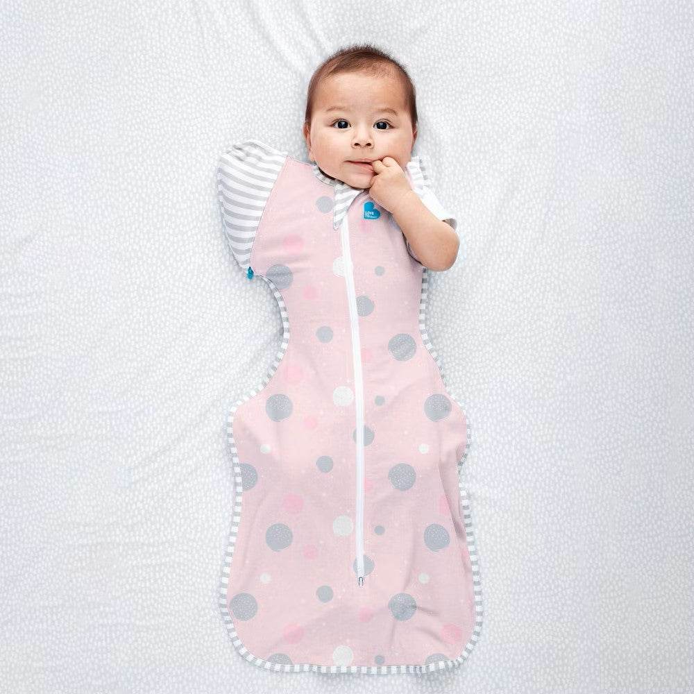 Love To Dream Swaddle Up™ Transition Bag Lite 0.2 TOG - Moon Phases Pink - Outlet Shop For Kids