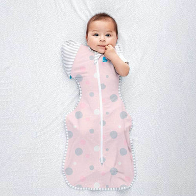 Love To Dream Swaddle Up™ Transition Bag Lite 0.2 TOG - Moon Phases Pink - Outlet Shop For Kids