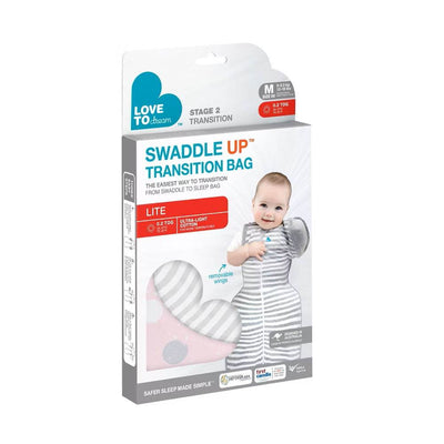 Love To Dream Swaddle Up™ Transition Bag Lite 0.2 TOG - Moon Phases Pink - Outlet Shop For Kids