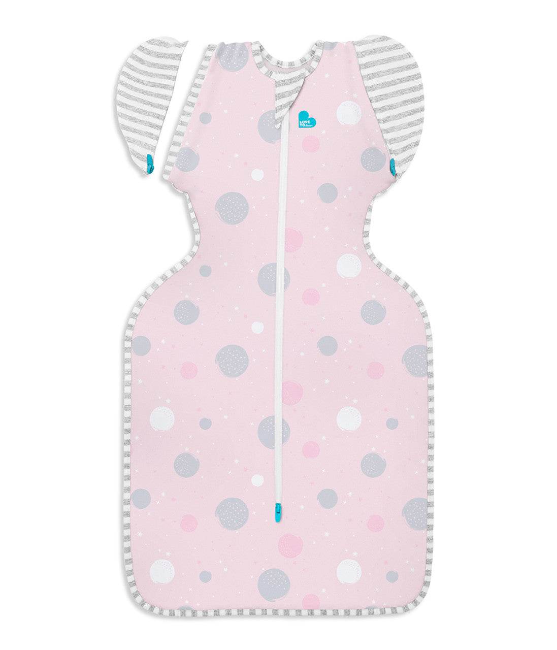 Love To Dream Swaddle Up™ Transition Bag Lite 0.2 TOG - Moon Phases Pink - Outlet Shop For Kids