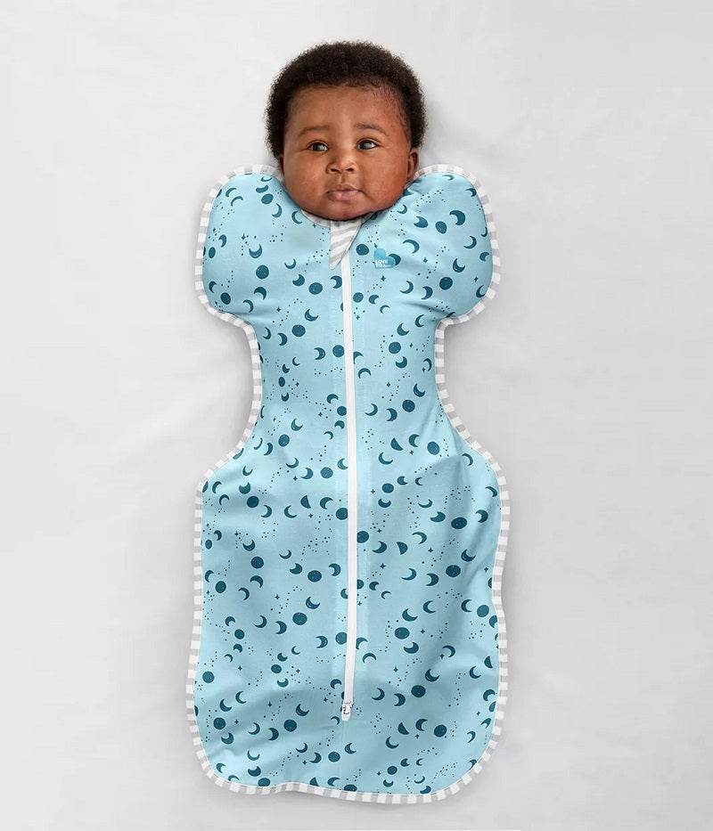 Love To Dream Swaddle Up™ Viscose From Bamboo 0.2 TOG - Moonscape Light Marine - Outlet Shop For Kids