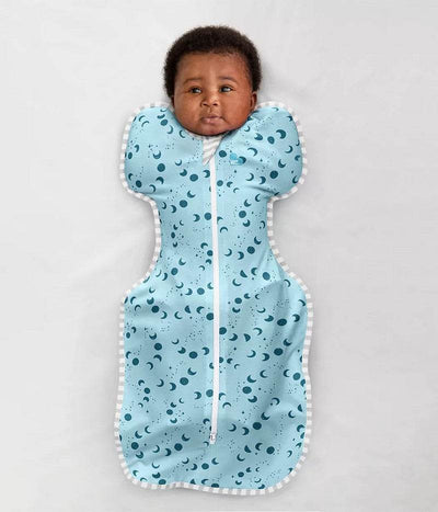 Love To Dream Swaddle Up™ Viscose From Bamboo 0.2 TOG - Moonscape Light Marine - Outlet Shop For Kids