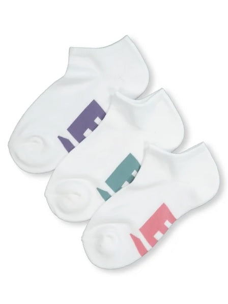 Bonds Womens Low Cut Socks 3 Pack - White