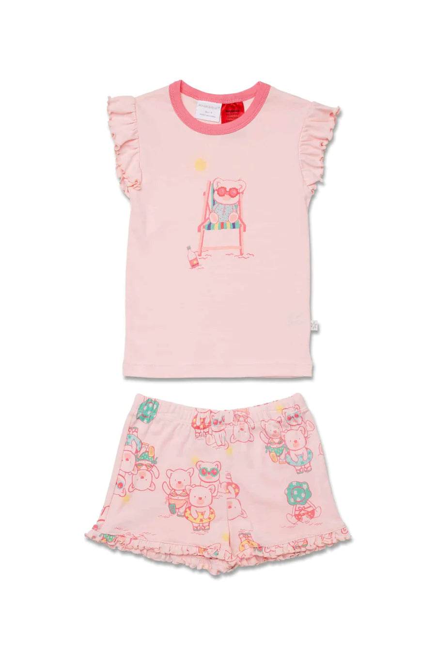 Marquise Beach Bear Pyjamas - Print - Outlet Shop For Kids