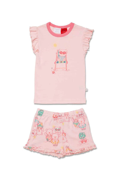 Marquise Beach Bear Pyjamas - Print - Outlet Shop For Kids
